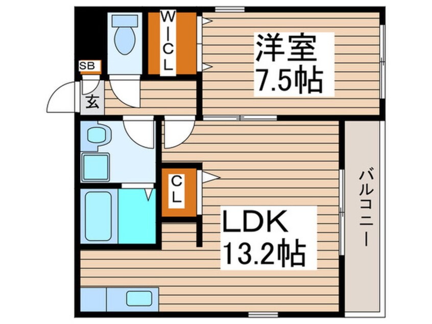 間取図 パレス瑞穂