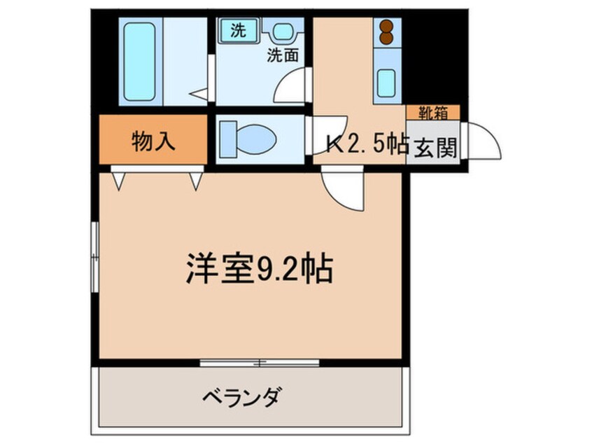 間取図 サンフォルム打中