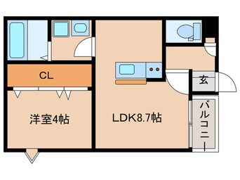 間取図 LECOCON一宮Ⅱ