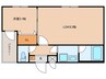ＭＯＶＥ平安通ＷＥＳＴ 1LDKの間取り