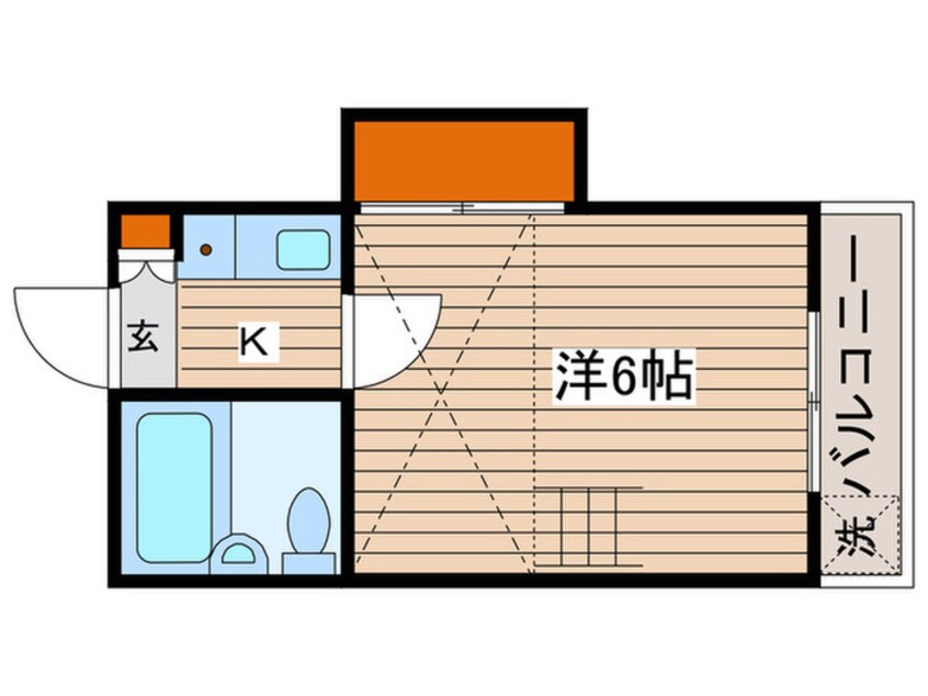 間取図 アーバンフラット新瑞橋