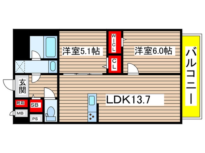間取り図 フォレストスクエア六番