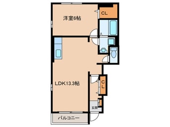 間取図 サンパティ－Ａ