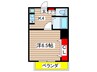 MA・MAISON丸賀 1Kの間取り