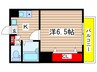 MA・MAISON丸賀 1Kの間取り