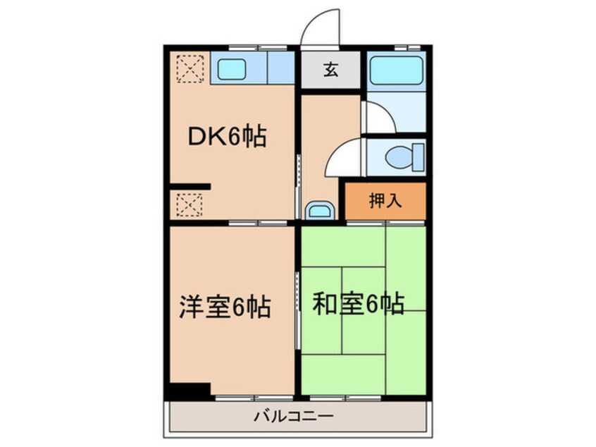 間取図 ハイツ井上