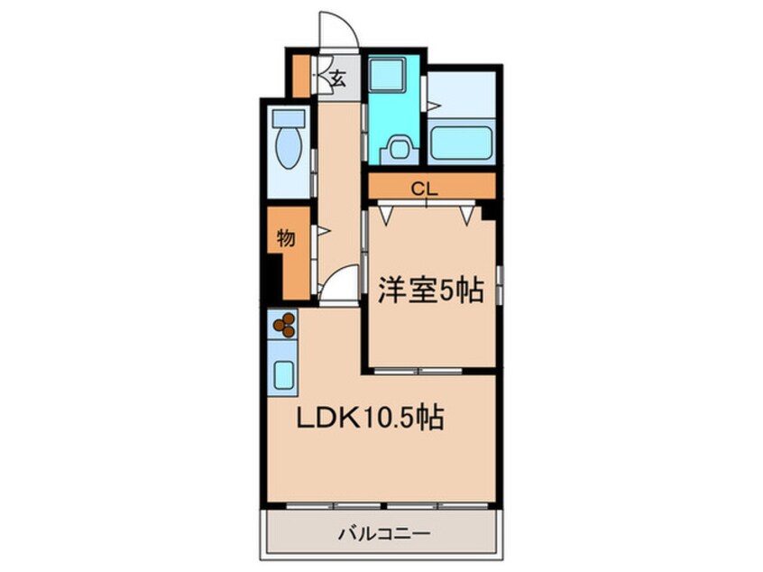 間取図 マンションＷ