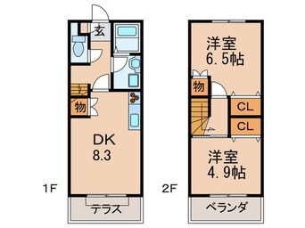 間取図 ハイツ美星