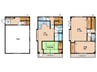 山田西町3丁目戸建 3DKの間取り