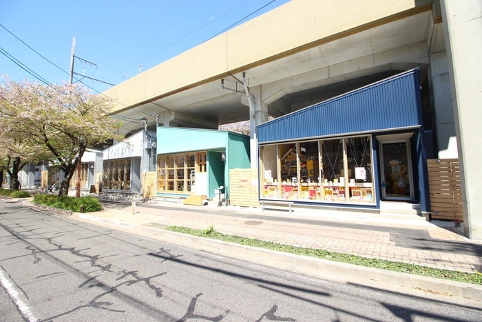 SAKUMACHI商店街(カフェ)まで550m カーサ永