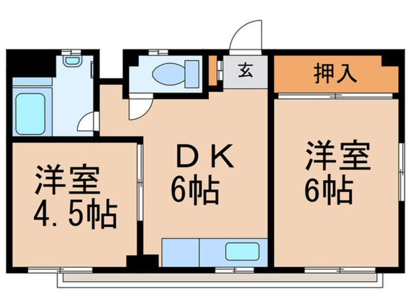 間取図 政美マンション