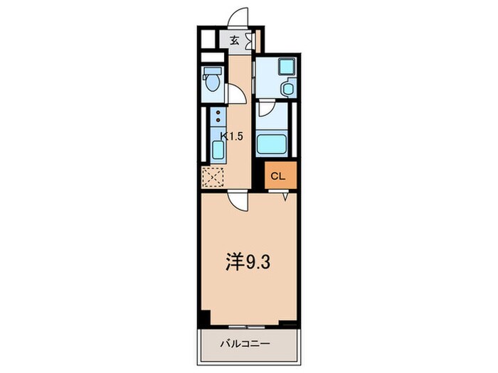 間取り図 パルファン ドゥ ジョア