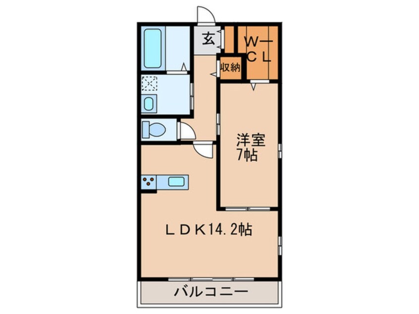 間取図 クリザンテーム