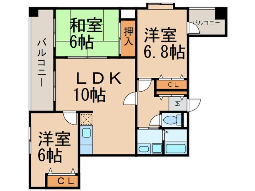 間取図 アゴラ葵