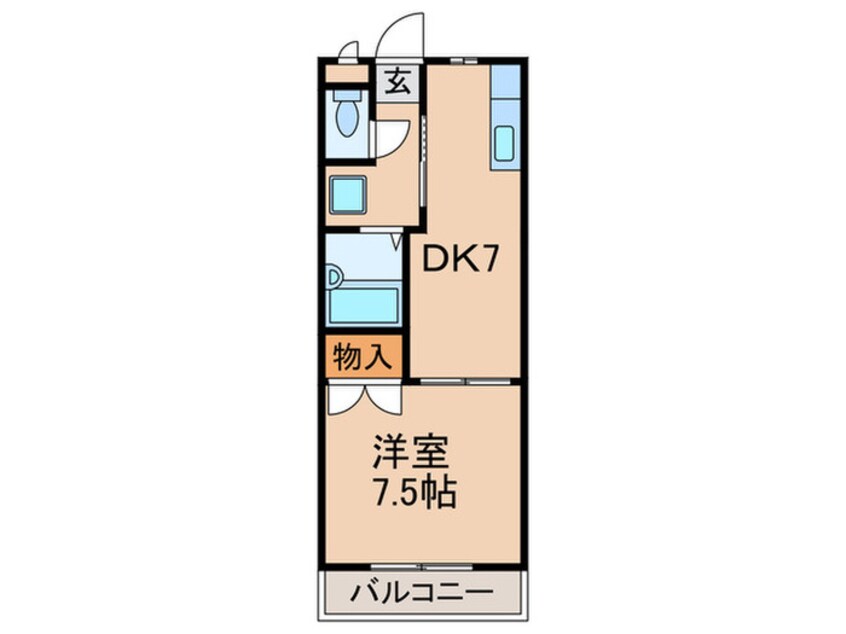 間取図 シャトルオオギ