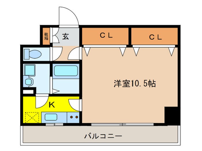 間取り図 コンフォート松軒
