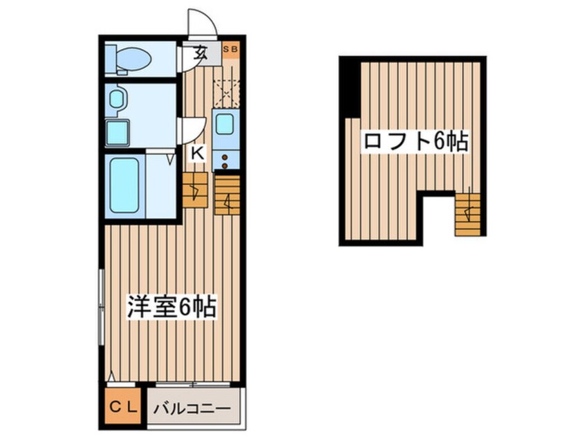 間取図 メゾン・プラージュ