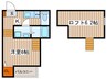 メゾン・プラージュ 1Kの間取り