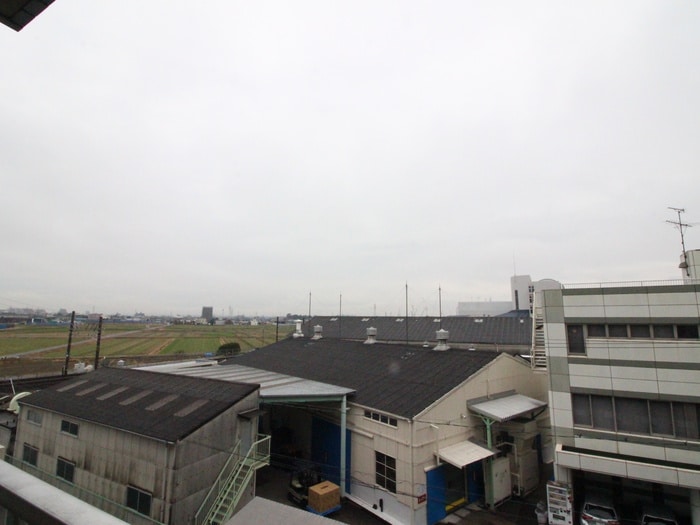 室内からの展望 パレス三宝