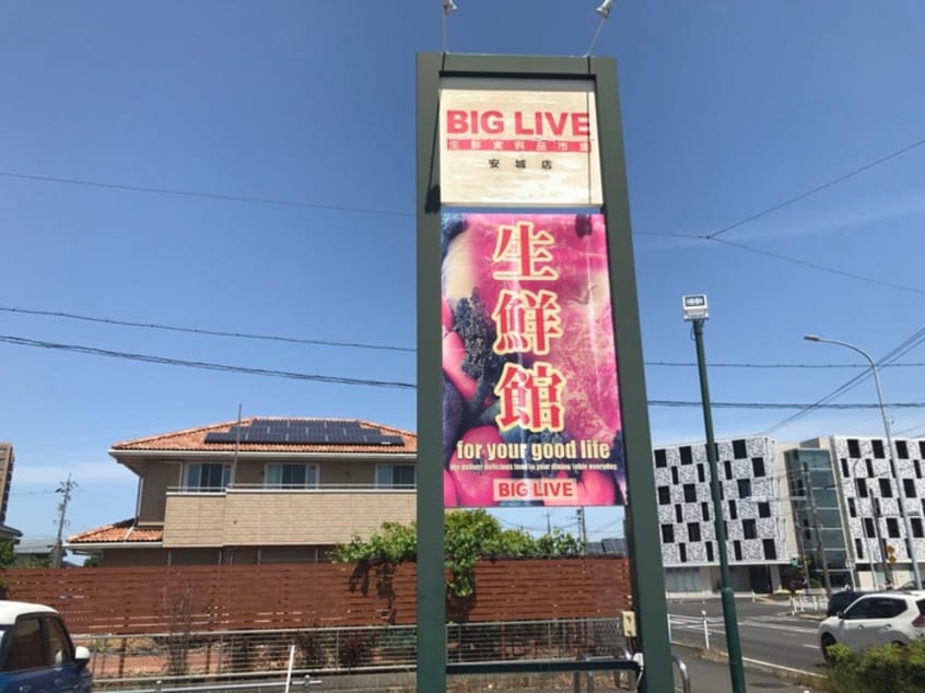 ビッグリブ安城店(スーパー)まで405m パレス三宝