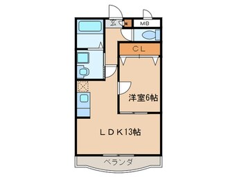 間取図 メゾンＳＫⅡ