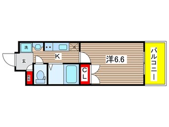 間取図 パルティール御器所(504)