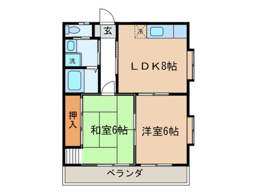 間取図 サンシャインマンション２