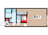 Branche吹上 1Rの間取り