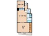 田中コーポラス 2DKの間取り