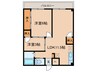 全優マンション 2LDKの間取り