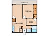全優マンション 1LDK+Sの間取り