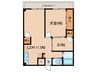 全優マンション 1LDK+Sの間取り