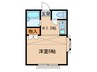ウェルメイドⅡ 1Kの間取り