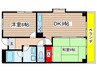 日進エクセルハイツ 2DKの間取り