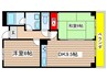 日進エクセルハイツ 2DKの間取り