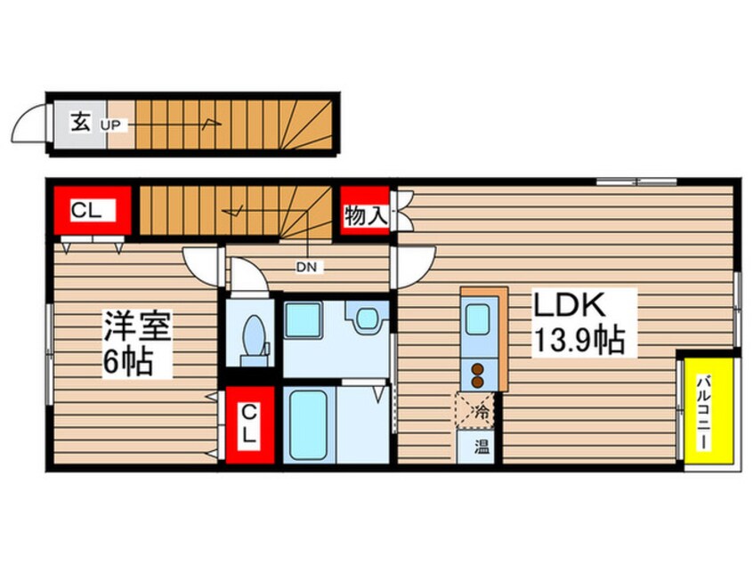 間取図 瑞穂ヶ丘ビリーブ館