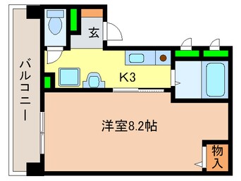 間取図 ヒルズ花の木