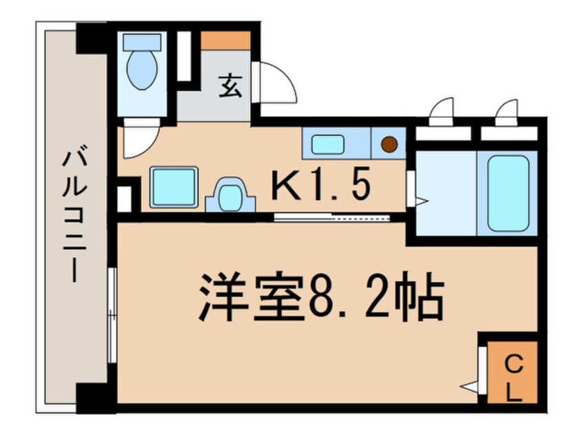 間取図 ヒルズ花の木