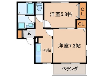 間取図 リーフレジデンス西館