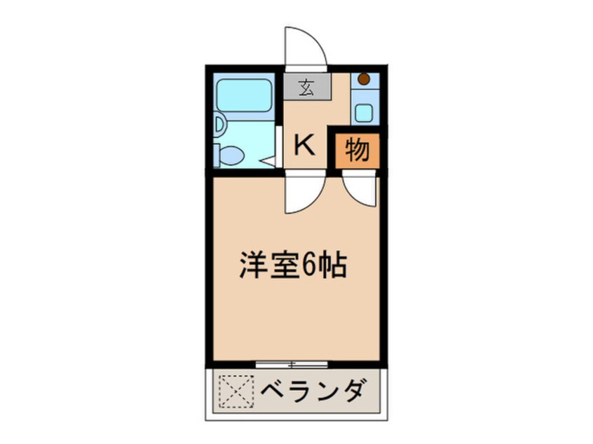 間取図 Libellula瓢箪山