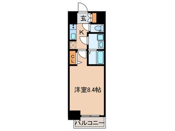 間取図 S-RESIDENCE庄内通