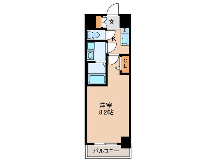 間取図 S-RESIDENCE庄内通