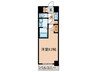 S-RESIDENCE庄内通 1Kの間取り