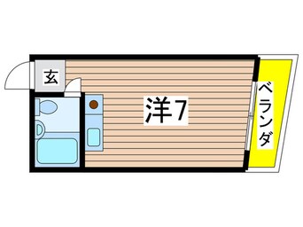 間取図 サン・アリ－ナ