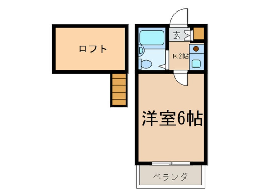 間取図 メゾン　ブランシェⅡ