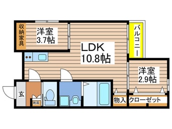 間取図 ilusion道徳