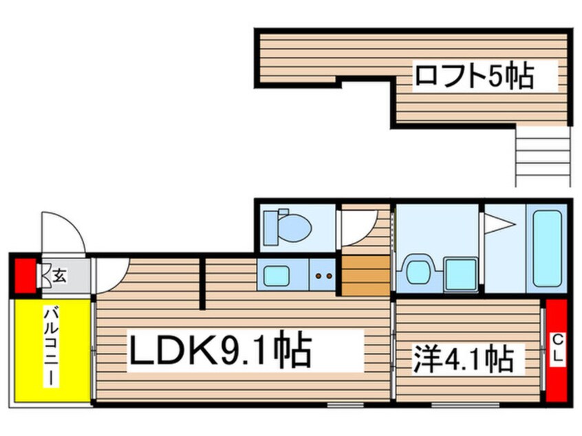 間取図 ルナソル