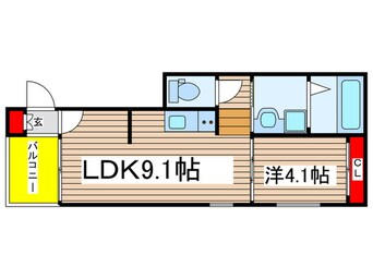 間取図 ルナソル