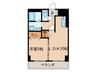 ＫＩＲＡＫＵマンション 1LDKの間取り