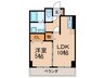 ＫＩＲＡＫＵマンション 1LDKの間取り